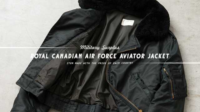 実物 USED カナダ軍 ROYAL CANADIAN AIR FORCE リアルムートン