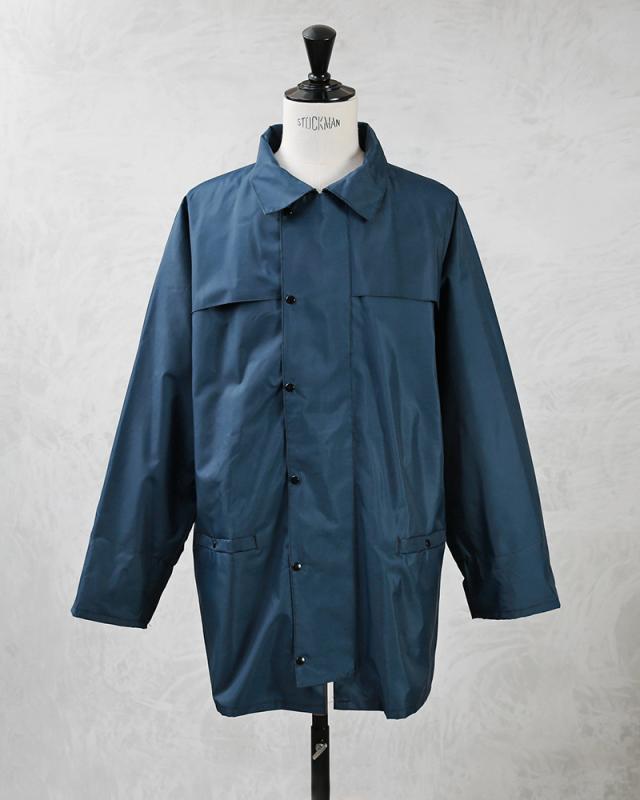 実物 USED イギリス軍 70s MK2A RAF（ROYAL AIR FORCE）Foul WEATHER ジャケット【Cx】【I】｜メンズ アウター 大きいサイズ レインコート 撥水 ブルー ナイロンジャケット ミリタリー 古着 ファッション おしゃれ_3
