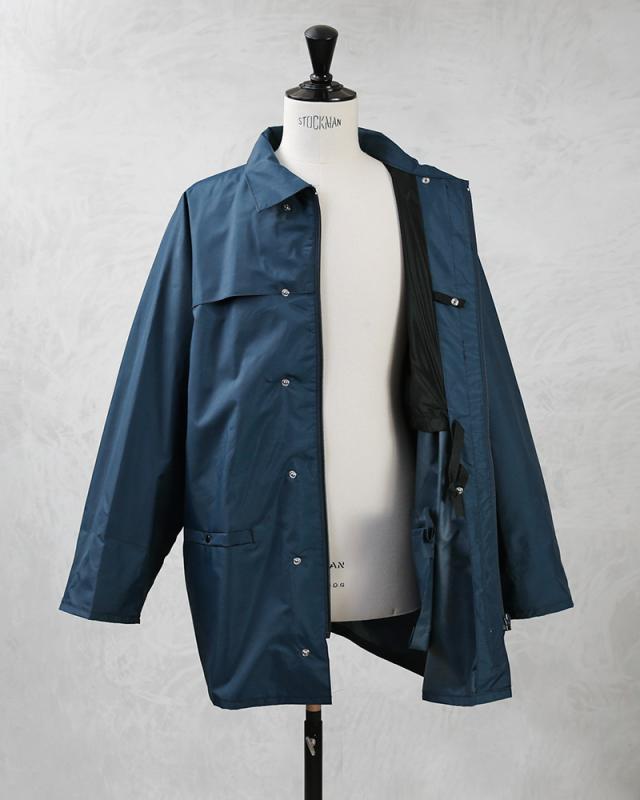 実物 USED イギリス軍 70s MK2A RAF（ROYAL AIR FORCE）Foul WEATHER ジャケット【Cx】【I】｜メンズ アウター 大きいサイズ レインコート 撥水 ブルー ナイロンジャケット ミリタリー 古着 ファッション おしゃれ_6