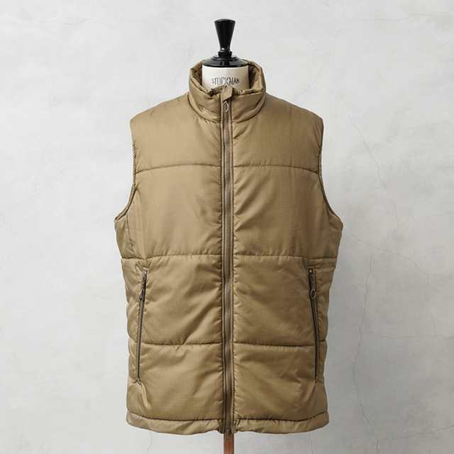 BEYOND製 A7 COLD VEST CLIMASHIELD APEX インサレーション ベスト COYOTE MADE IN USA【Cx】【T】｜メンズ アウター 大きいサイズ ミリ