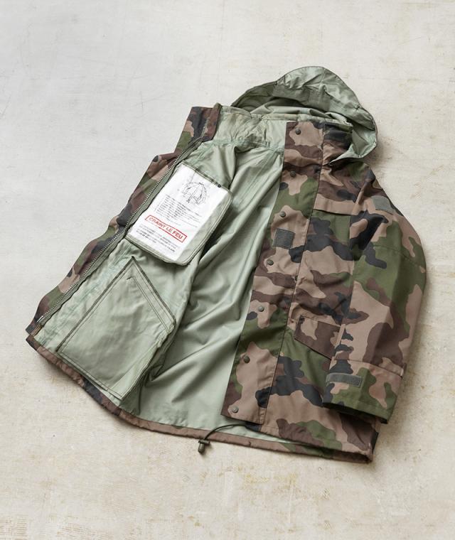 実物 USED フランス軍 CCE CAMO WATERPROOF フィールドパーカ 4