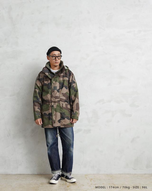 実物 USED フランス軍 CCE CAMO WATERPROOF フィールドパーカ 4