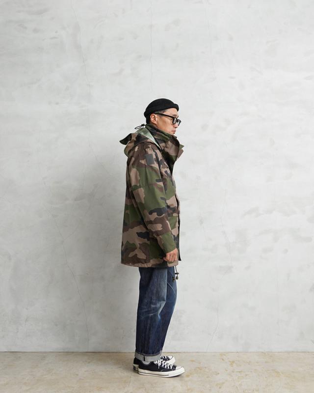 実物 USED フランス軍 CCE CAMO WATERPROOF フィールドパーカ 4