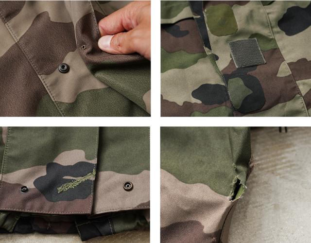 リジェクト 訳あり品 実物 USED フランス軍 CCE CAMO WATERPROOF