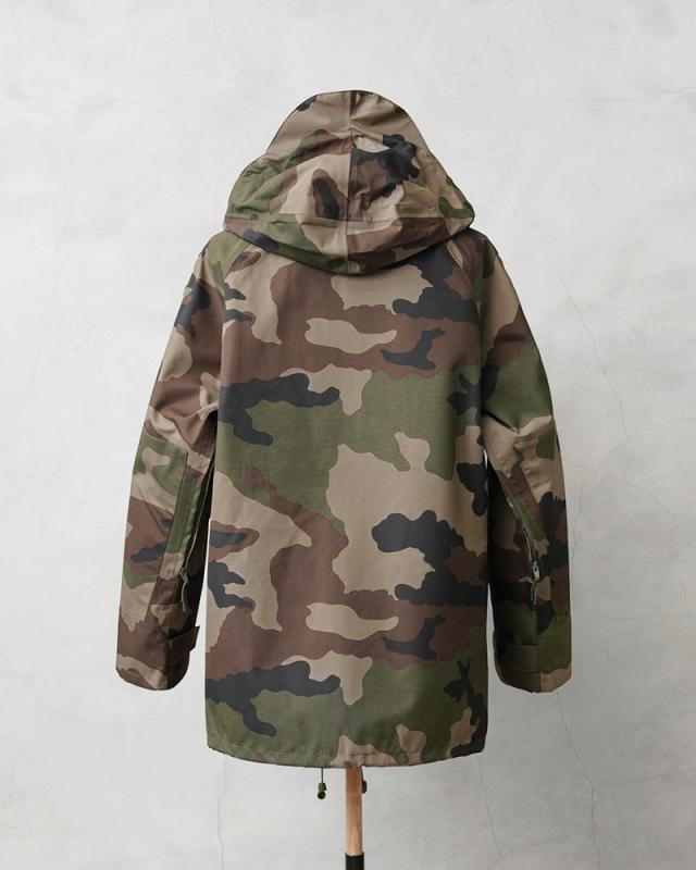 実物 USED フランス軍 CCE CAMO WATERPROOF フィールドパーカ 2ポケット【Cx】【I】｜メンズ アウター 大きいサイズ ミリタリー マウンテンパーカー 迷彩 カモフラージュ 古着 ファッション おしゃれ_9