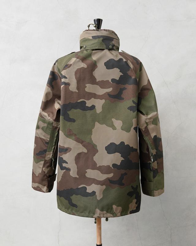実物 USED フランス軍 CCE CAMO WATERPROOF フィールドパーカ 2ポケット【Cx】【I】｜メンズ アウター 大きいサイズ ミリタリー マウンテンパーカー 迷彩 カモフラージュ 古着 ファッション おしゃれ_12