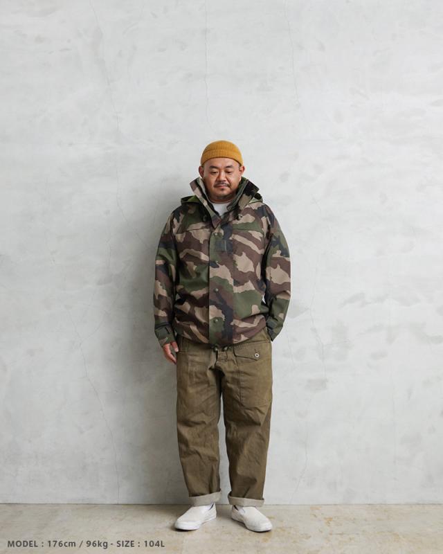 実物 USED フランス軍 CCE CAMO WATERPROOF フィールドパーカ 2