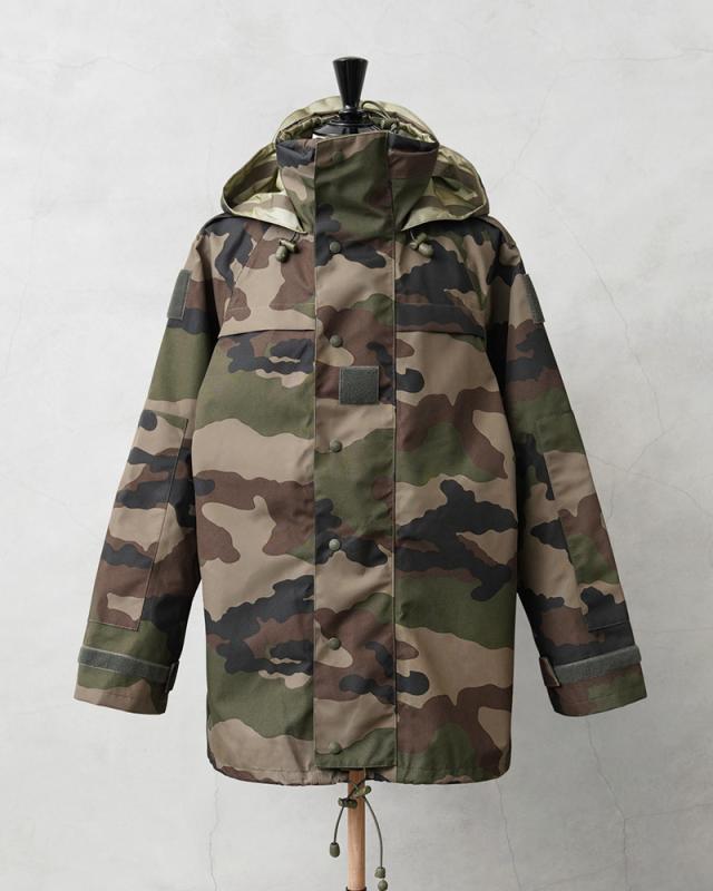 フランス軍　実物　CCEカモフラージュ　マウンテンパーカー　ミリタリー 実物 USED フランス軍 CCE CAMO WATERPROOF フィールドパーカ 2