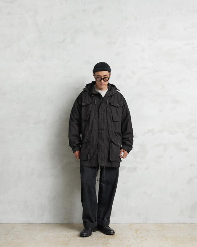 ❤️激レア❤️イギリス軍　コンバットスモック　ブラック　ベンタイルスモック　SAS 実物 新品 デッドストック イギリス軍 WINDPROOF コンバット スモック