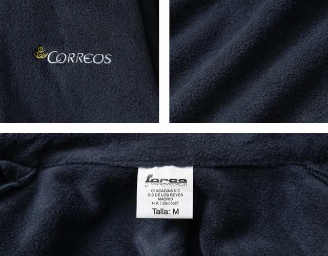 実物 新品 デッドストック スペイン Correos フリースライナー