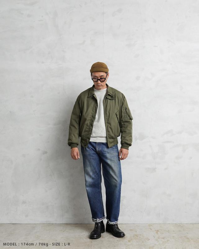 実物 USED 米軍 CVC COLD WEATHER NOMEX タンカースジャケット【Cx