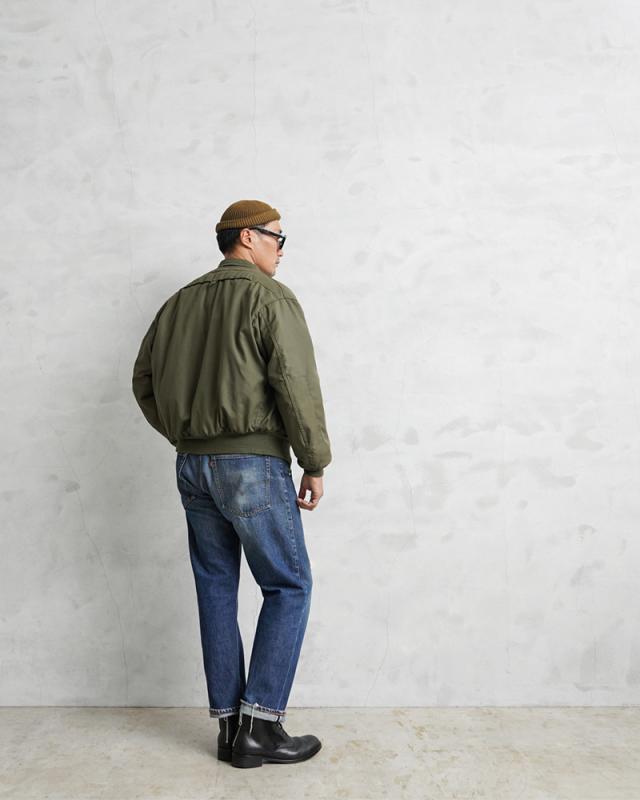 実物 USED 米軍 CVC COLD WEATHER NOMEX タンカースジャケット【Cx