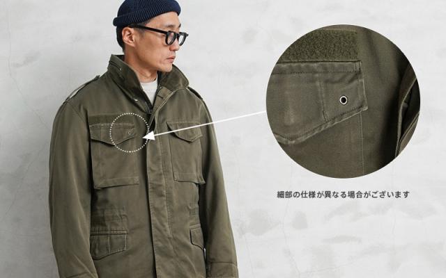 実物 USED オーストリア軍 M-65 フィールドジャケット【Cx】【I】｜メンズ アウター ミリタリー 大きいサイズ コート カジュアル ポケット多い 軍放出品 古着 ファッション おしゃれ_10