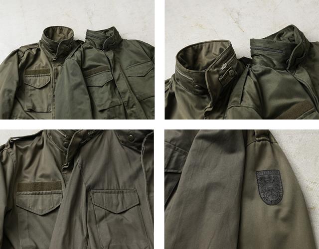 実物 USED オーストリア軍 M-65 フィールドジャケット【Cx】【I】｜メンズ アウター ミリタリー 大きいサイズ コート カジュアル ポケット多い 軍放出品 古着 ファッション おしゃれ_12
