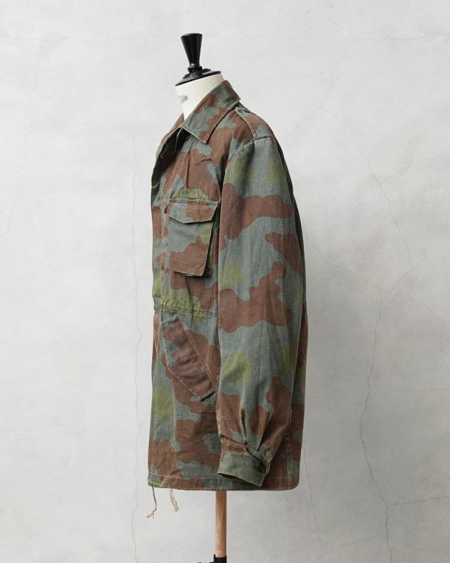 実物 USED イタリア軍 フィールドジャケット サンマルコカモ ライナー