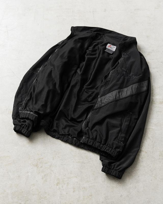 米軍U.S.ARMY IPFU フィットネスジャケット DEEP BLACK染め 実物 USED 米軍 U.S.ARMY IPFU フィットネスジャケット DEEP