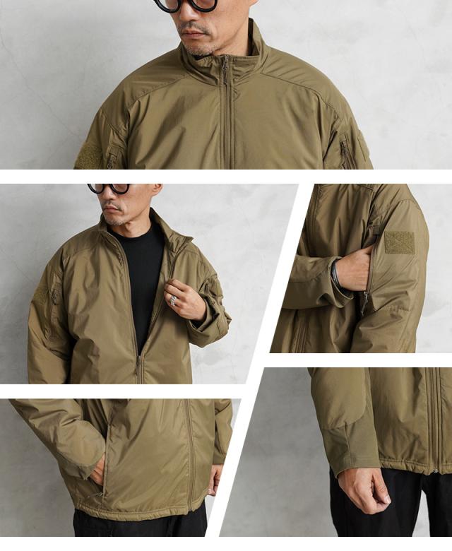 MADE IN USA 新品未使用 WT TACTICAL LOW LOFT ジャケット COYOTE【Cx】【T】｜メンズ レディース ミリタリージャケット ダウンジャケット ローロフトジャケット スタンドカラージャケット タクティカル 中綿 米軍 防水 撥水_9
