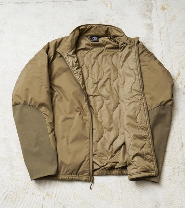 MADE IN USA 新品未使用 WT TACTICAL LOW LOFT ジャケット COYOTE【Cx】【T】｜メンズ レディース ミリタリージャケット ダウンジャケット ローロフトジャケット スタンドカラージャケット タクティカル 中綿 米軍 防水 撥水_8