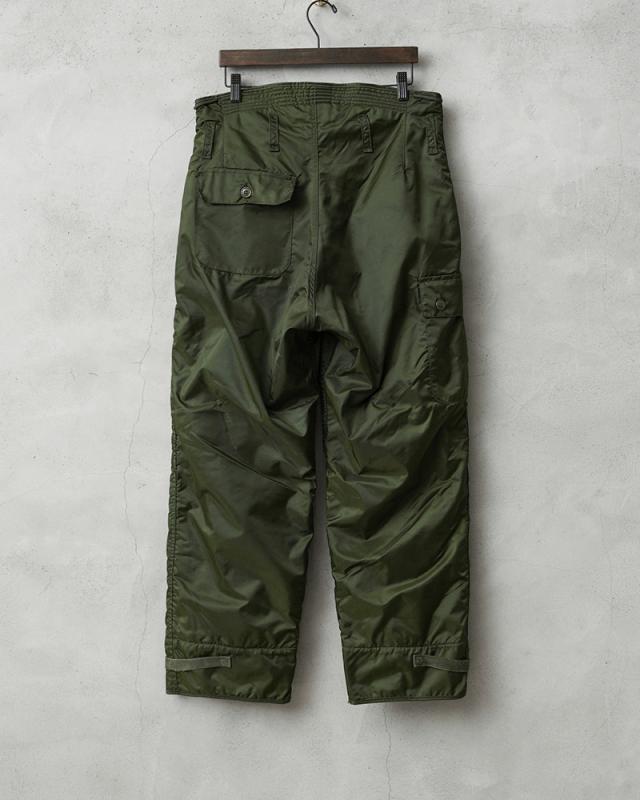 実物 USED 米軍 U.S.NAVY EXTREME COLD WEATHER IMPERMEABLE デッキパンツ【Cx】【I】｜ミリタリー メンズファッション アメカジ 古着 ナイロン 防寒 ヴィンテージ アウトドア バイカー ツーリング ファティーグパンツ カーゴパンツ 海軍