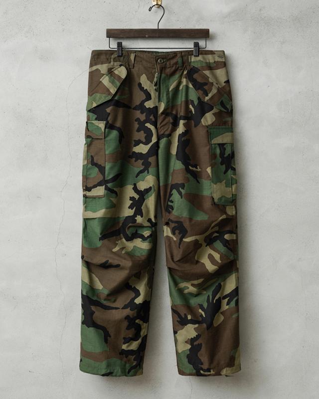実物 新品 デッドストック 米軍 M-65フィールドカーゴパンツ ウッドランド迷彩【Cx】【I】｜ミリタリーパンツ メンズ ボトムス カジュアの通販は