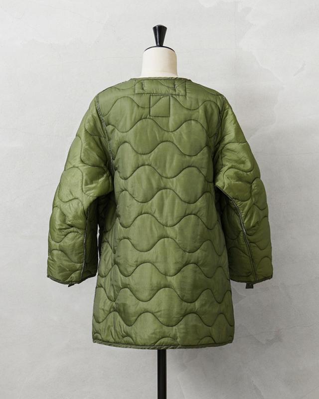 実物 新品 デッドストック 米軍 ナイトデザートカモ パーカー用ライナー【Cx】【I】｜メンズ レディース ミリタリー アウター 大きいサイズ コート ロング丈 中綿 キルティング カーキ 古着 ファッション おしゃれ_6