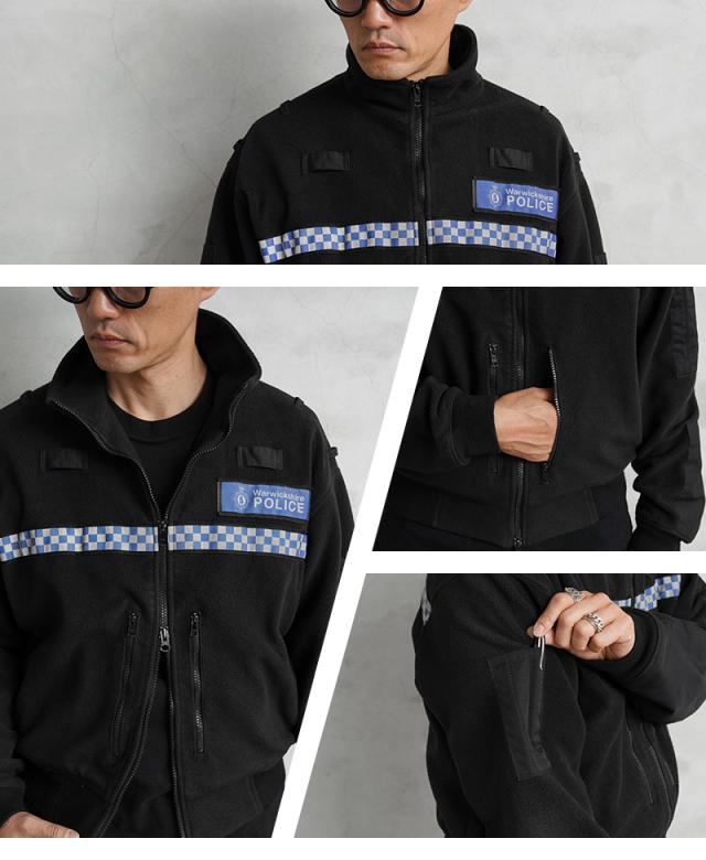 イギリス警察 British POLICE フリースジャケット UK POLICE JACKET イギリス警察 フリース ジャケット British