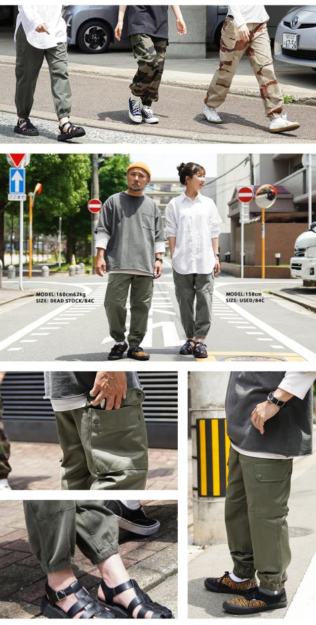 希少サイズ 実物 USED フランス軍 F-2 カーゴパンツ【Cx】【I