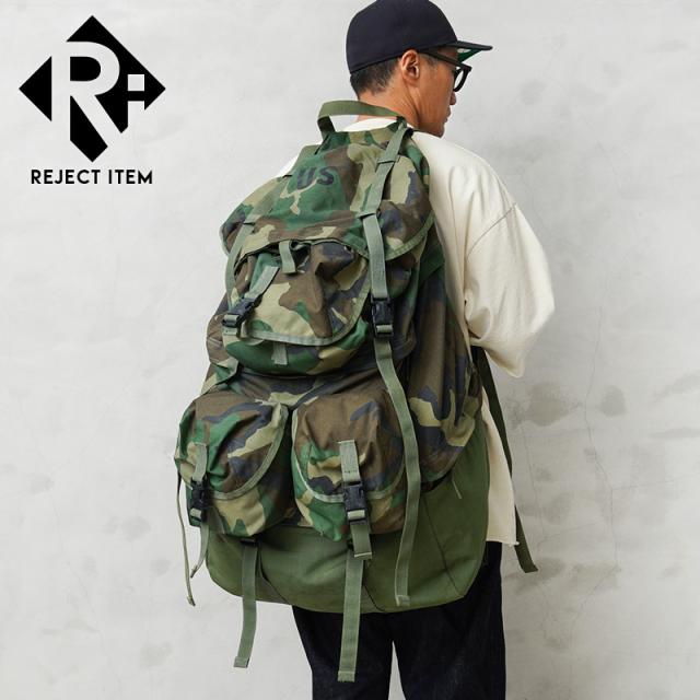 リジェクト 訳あり品 実物 USED 米軍 MCCEB EQUIPMENT バックパック ウッドランド迷彩【Cx】【I】