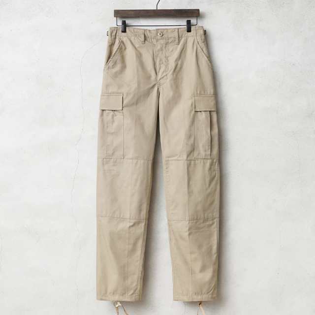 MADE IN USA 新品 米軍 デッドストック 1980〜90年代 BDU カーゴパンツ COTTON100% カーキ【Cx】【I】｜ミリタリーパンツ ワークパンツ