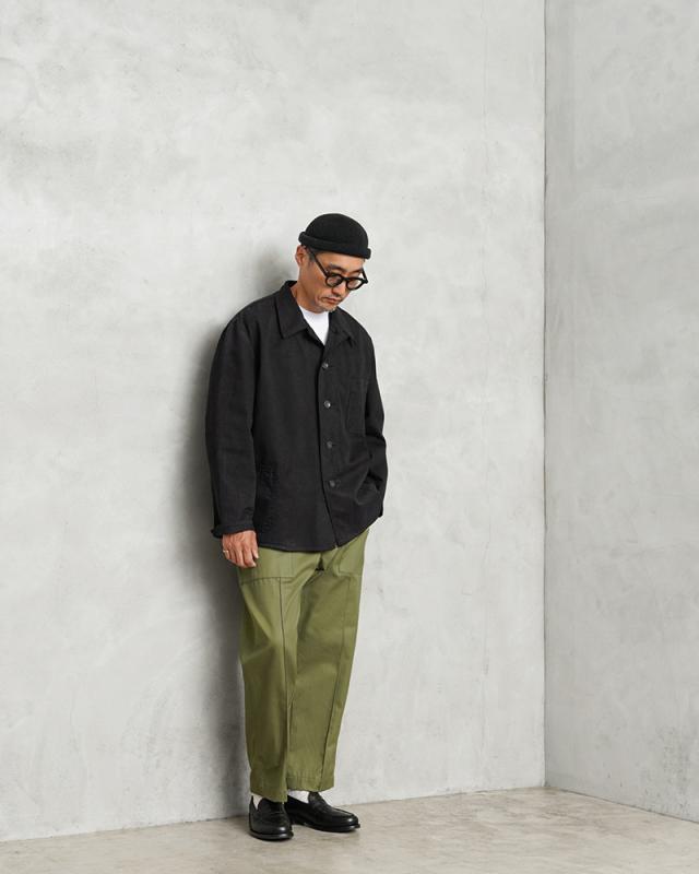 実物 新品 デッドストック ドイツ軍 コットン ワークジャケット BLACK染め 楽天市場】実物 新品 デッドストック ドイツ軍 BW コットン