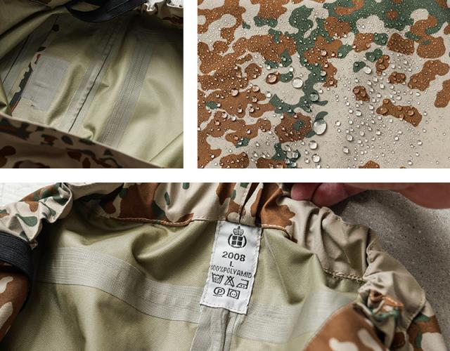 実物 新品 デッドストック デンマーク軍 M-84 デザートカモ WATERPROOF オーバーパンツ【Cx】【I】｜メンズ ボトムス 迷彩 ミリタリー カモ柄 総柄 大きいサイズ 撥水 アウトドア キャンプ 古着 ファッション おしゃれ_8