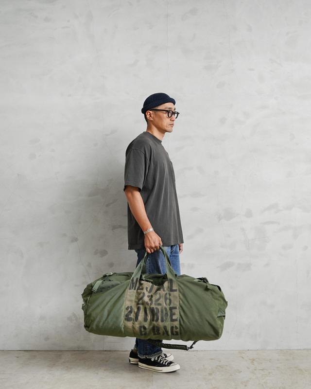 実物 USED 米軍 トランスポート ダッフルバッグ PAINTED（マーキング