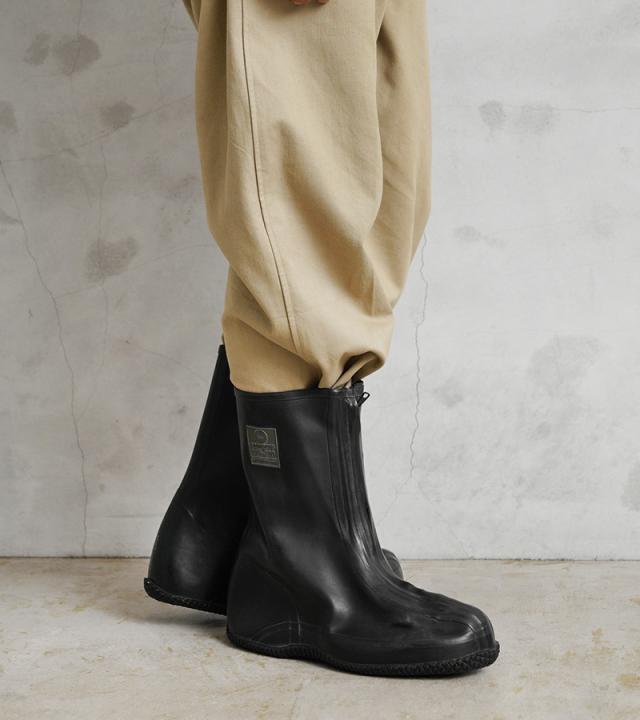 実物 USED 西ドイツ軍 オーバーラバーブーツ【Cx】【I】｜ミリタリー