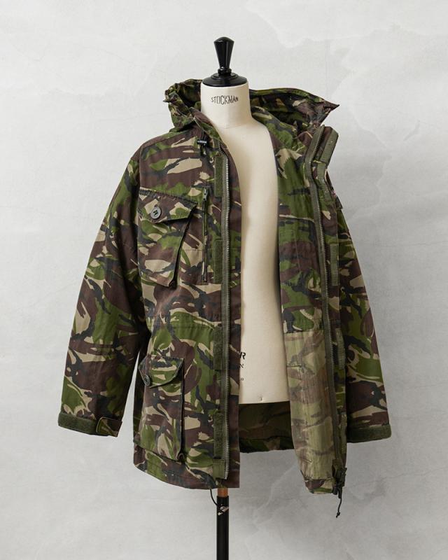 実物 USED イギリス軍 WINDPROOF コンバット スモック DPMカモ
