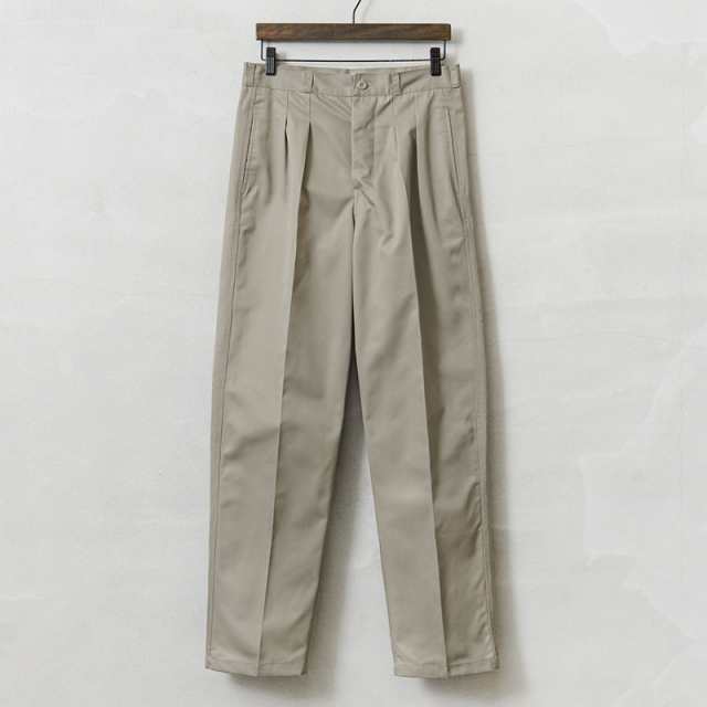 MADE IN GERMANY 新品 デッドストック T/Cツイル ツータック チノトラウザーズ / ドイツ製【Cx】【I】の通販は