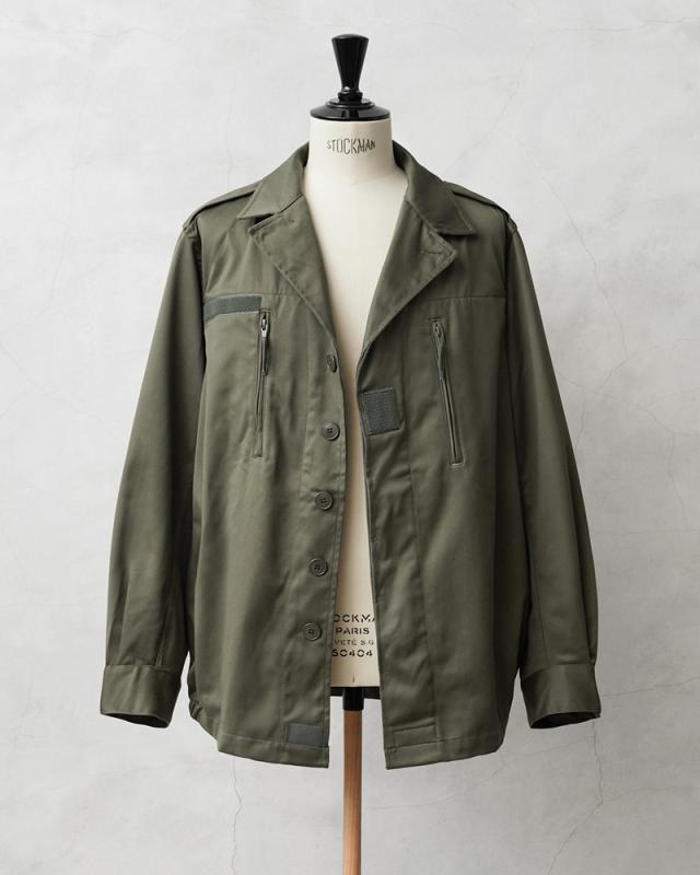 実物 新品 デッドストック フランス軍 F-2 ジャケット オリーブ 2
