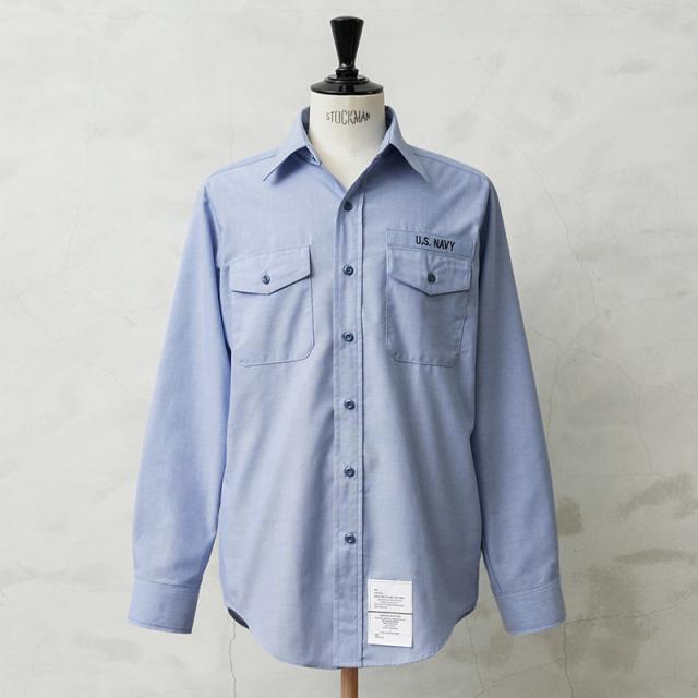 MAATEE AND SONS ミリタリー シャツジャケット 甘撚りシャンブレー MAATEE AND SONS ミリタリー シャツジャケット 甘撚り