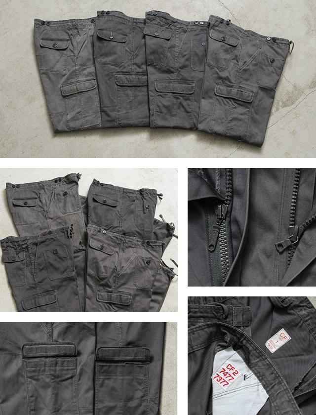 実物 USED デンマーク軍 M-71 ダブルニー コンバット カーゴパンツ