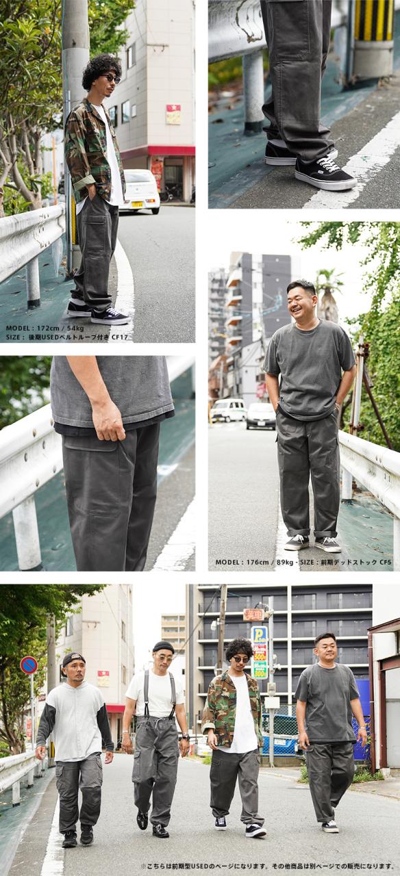 実物 USED デンマーク軍 M-71 ダブルニー コンバット カーゴパンツ 前期型【Cx】【I】｜コンバットパンツ メンズ ミリタリーパンツ アメカジ 軍パン ヴィンテージ コットンサテン ワークパンツ 放出品 古着 ファティーグパンツ 秋 冬_18