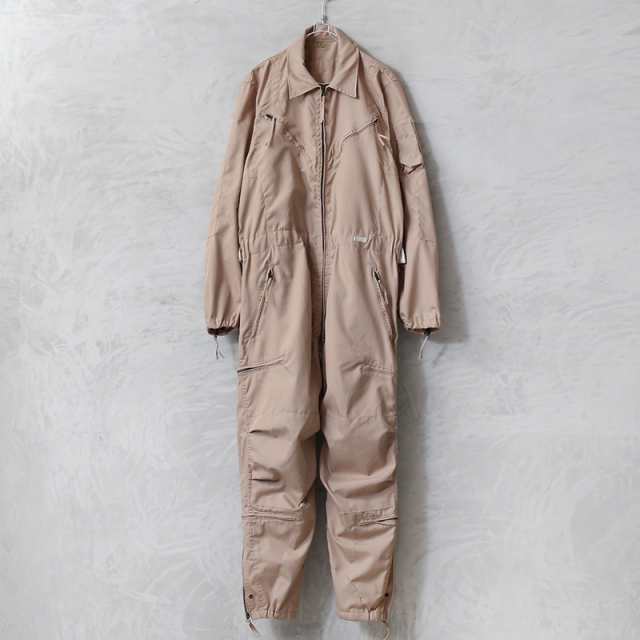 実物 USED 米軍 COMBAT VEHICLE CREWMEN’S カバーオール TAN【Cx】【I】