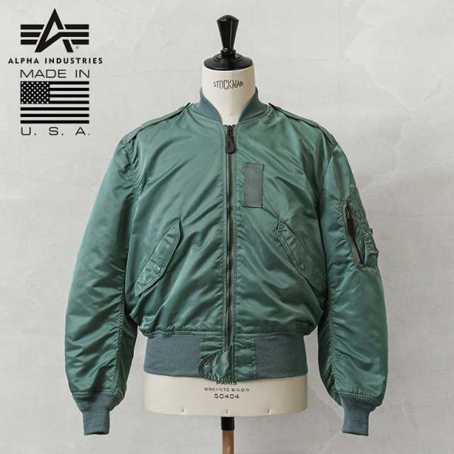 ALPHA アルファ デッドストック MADE IN USA L-2B フライトジャケット SAGE / VINTAGE SERIES【Cx】【I】の通販は