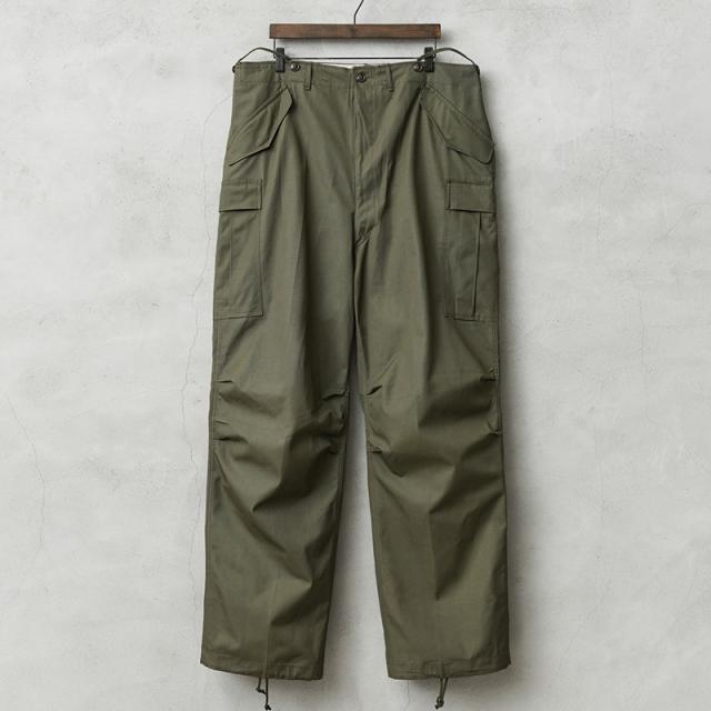 希少 実物 新品 デッドストック 米軍 M-51 フィールドカーゴパンツ ヴィンテージ P.Q.M.Dモデル【Cx】【T】｜ミリタリーパンツ メンズファッション 太め シルエット コットンナイロン