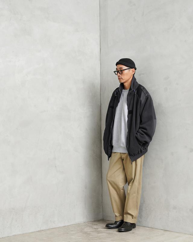 実物 USED フランス軍 コールドウェザー フリースジャケット DARK NAVY【Cx】【I】｜ミリタリージャケット メンズ ミリタリーファッション 古着 防寒着 厚手 アウター 秋冬 キャンプ アウトドア 軍モノ ネイビー タウンユース_3