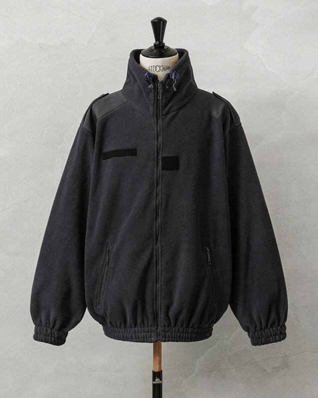 実物 USED フランス軍 コールドウェザー フリースジャケット DARK NAVY【Cx】【I】｜ミリタリージャケット メンズ ミリタリーファッション 古着 防寒着 厚手 アウター 秋冬 キャンプ アウトドア 軍モノ ネイビー タウンユース_5