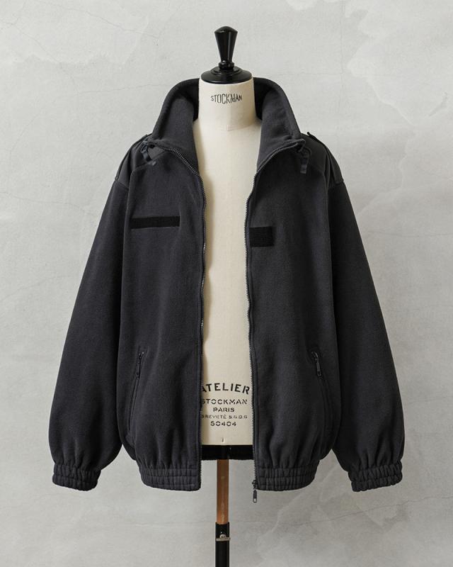実物 USED フランス軍 コールドウェザー フリースジャケット DARK NAVY【Cx】【I】｜ミリタリージャケット メンズ ミリタリーファッション 古着 防寒着 厚手 アウター 秋冬 キャンプ アウトドア 軍モノ ネイビー タウンユース_7