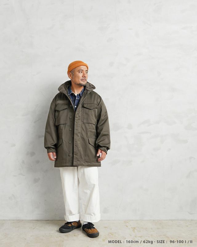 実物 新品 デッドストック オーストリア軍 M-65 フィールドジャケット【Cx】【I】 冬 春｜メンズ ファッション ミリタリー M65 ミリタリージャケット 軍物 古着 オリーブ アウター 防寒 着こなし コーデ_5
