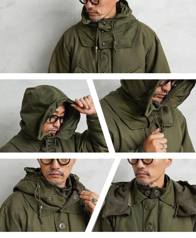 希少 実物 USED カナダ軍 ECW コンバット パーカー フルセット