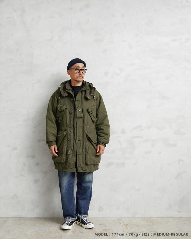 カナダ軍　モッズコート 希少 実物 USED カナダ軍 ECW コンバット パーカー フルセット