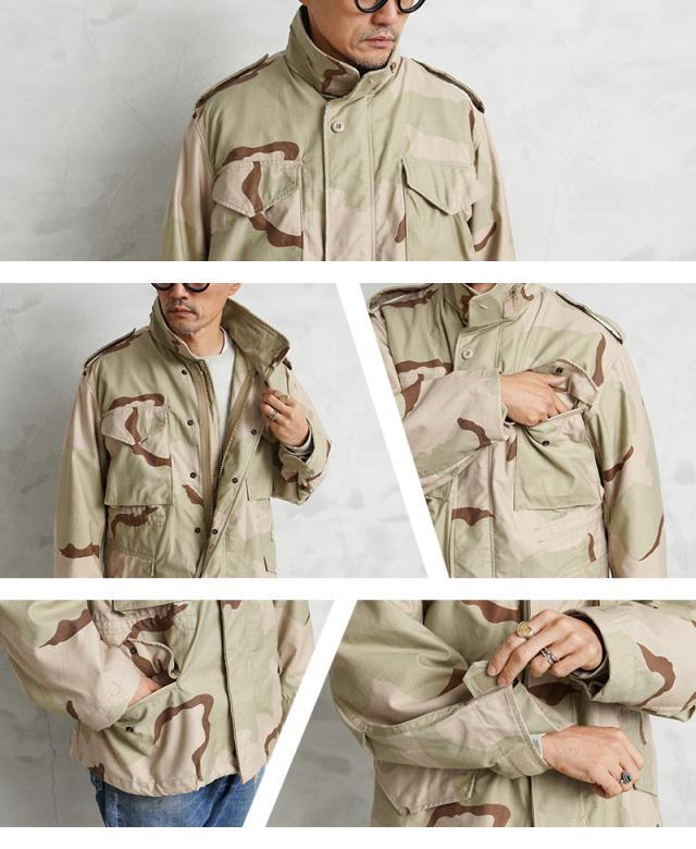 実物 新品 デッドストック 米軍 M-65フィールドジャケット 3