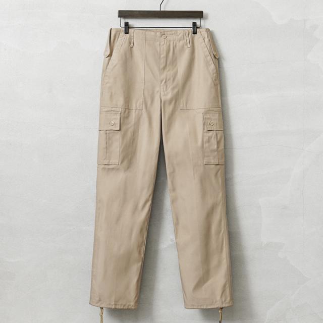 実物 新品 デッドストック オランダ軍 ベイカーポケット BDU カーゴパンツ KHAKI【Cx】【I】の通販は 6,732円